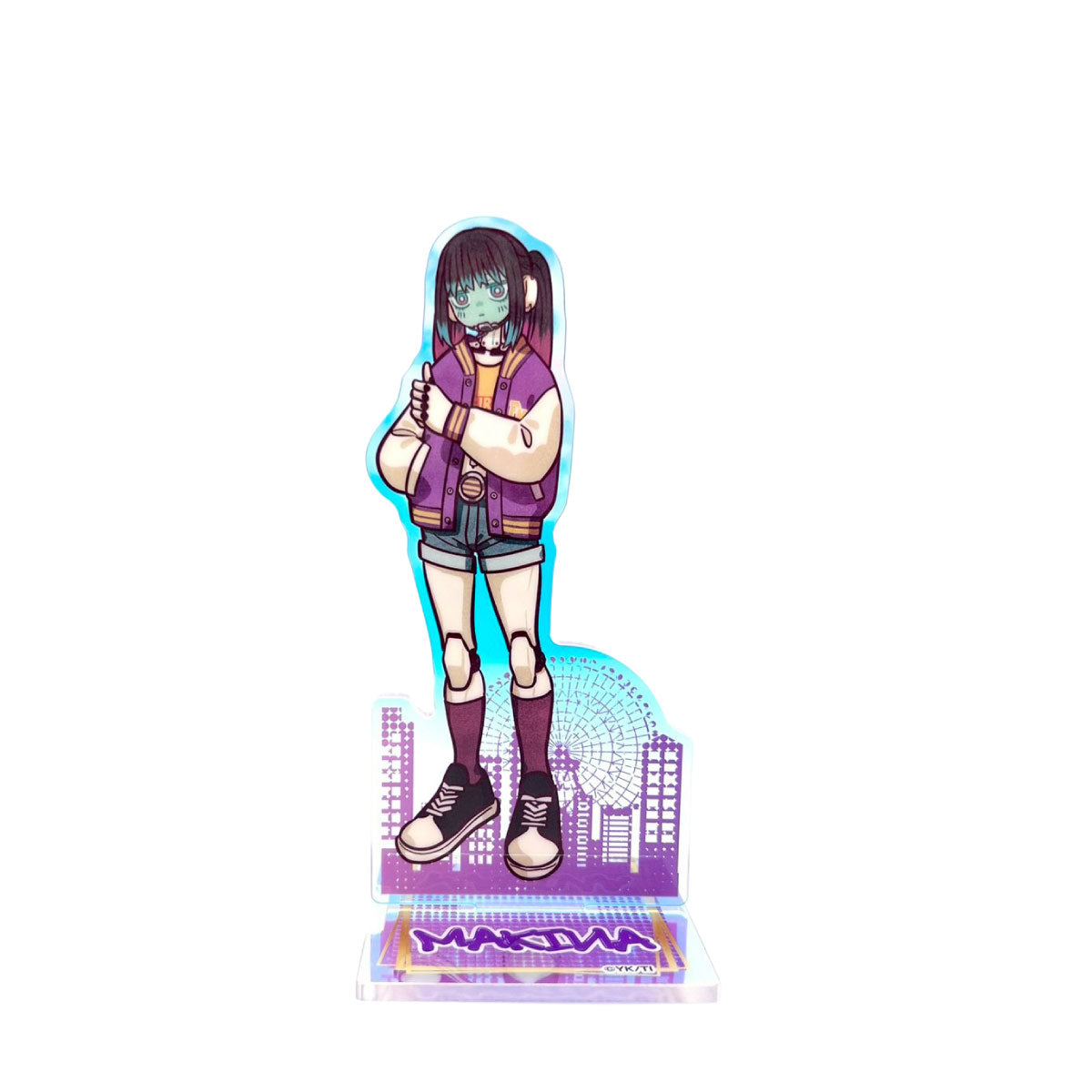 TM NETWORK/YONMARU＋01/QUANTUM/アクリルスタンド オーロラアクリルスタンド マキナ – 銀河特急 ミルキー☆サブウェイ