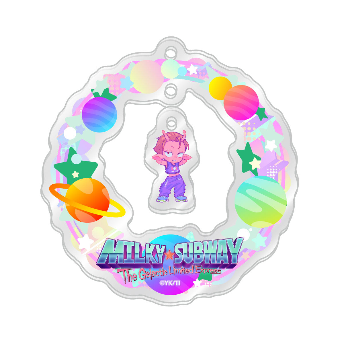 ゆらゆらアクリルキーホルダー　カナタ